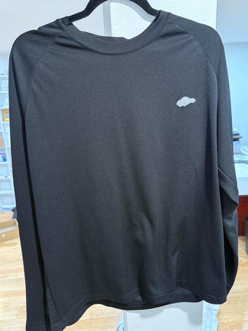 Roots Black Long Sleeve Athletic Top